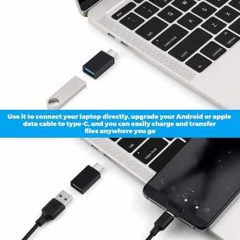 Gambar produk Taffware OTG USB to Type C Adapter Converter 3.0 Aluminium Alloy - TF-310