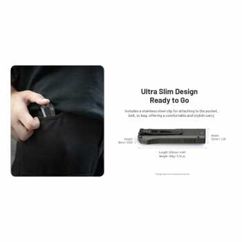 Gambar produk NITECORE Senter LED Flashlight UHi 25 UV Laser Light IPX7 1500 Lumens - EDC17