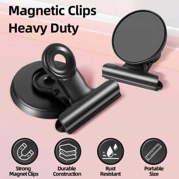 KAPASKI Klip Magnet Kulkas Magnetic Clips For Refrigerator 3cm 8 PCS - KP8