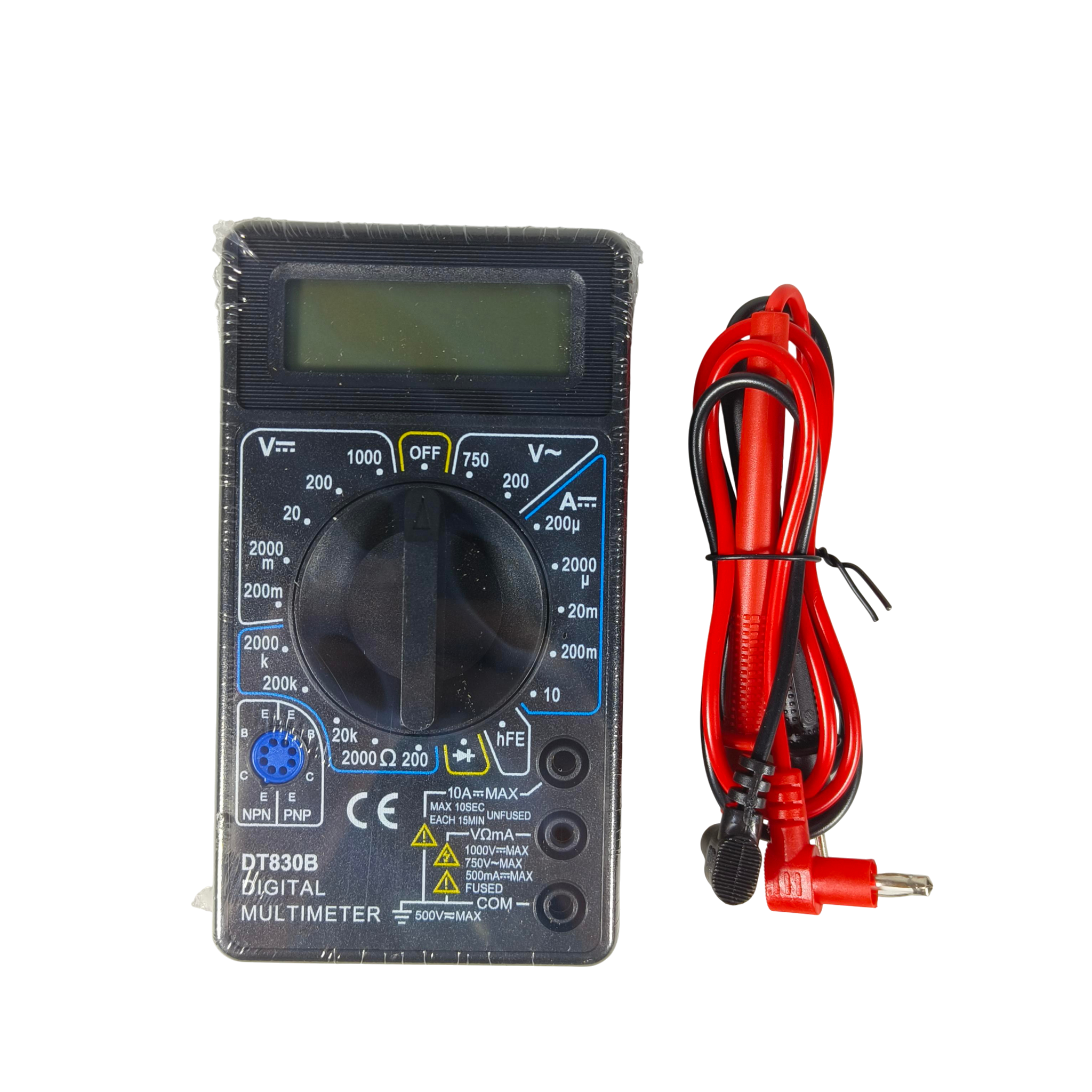 Vastar Pocket Size Digital Multimeter - DT830B Gambar produk Vastar Pocket Size Digital Multimeter - DT830B