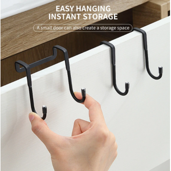 Gambar produk HIMO Gantungan Double Hook Coat Hanger S Type Stainless Steel 201 1PCS - HMS477