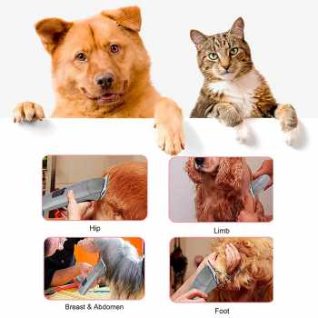 Gambar produk DALING Mata Pisau Cukur Hewan Pet Clipper Blade High Carbon Steel 3.2mm - D100