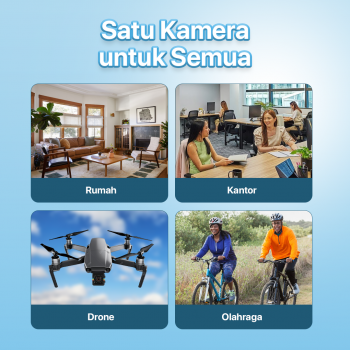 Gambar produk Perciron Kamera CCTV Outdoor Mini Motion Detection FHD 1080P - SQ11