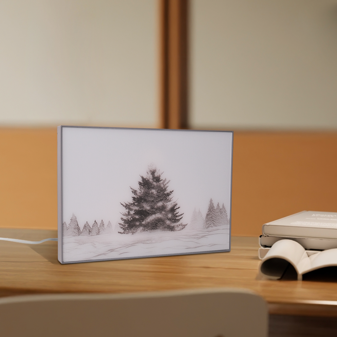 Gambar produk YORYZENG Lampu Meja Hias Lukisan 3in1 Color LED USB 30.5cm Christmas Tree - YY31