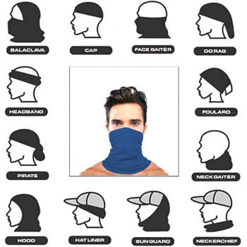 Gambar produk KAJAB Masker Motor Half Face Elastis Outdoor Breathable Quick Dry - KJ51