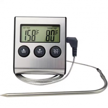 Gambar produk HomePuff Termometer Makanan Daging Grill Digital Timer Single Probe - TP-700