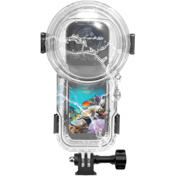 Gambar produk YAZE Underwater Waterproof Case Diving Invisible 50M for Insta360 X5 - I3X5