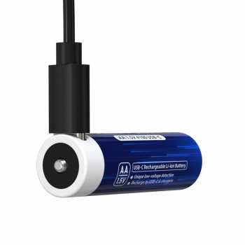 Gambar produk XTAR Baterai Rechargeable AA Type C 1.5V 2A 2450mAh 4 PCS - XT-24