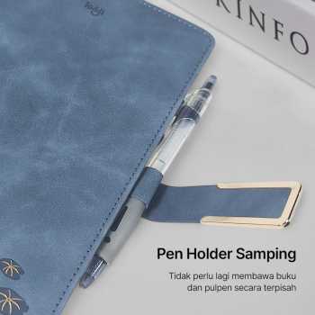 Gambar produk Toddi Buku Jurnal Hardcover Notebook Diary A5 80GSM 200 Halaman Lined - TD663
