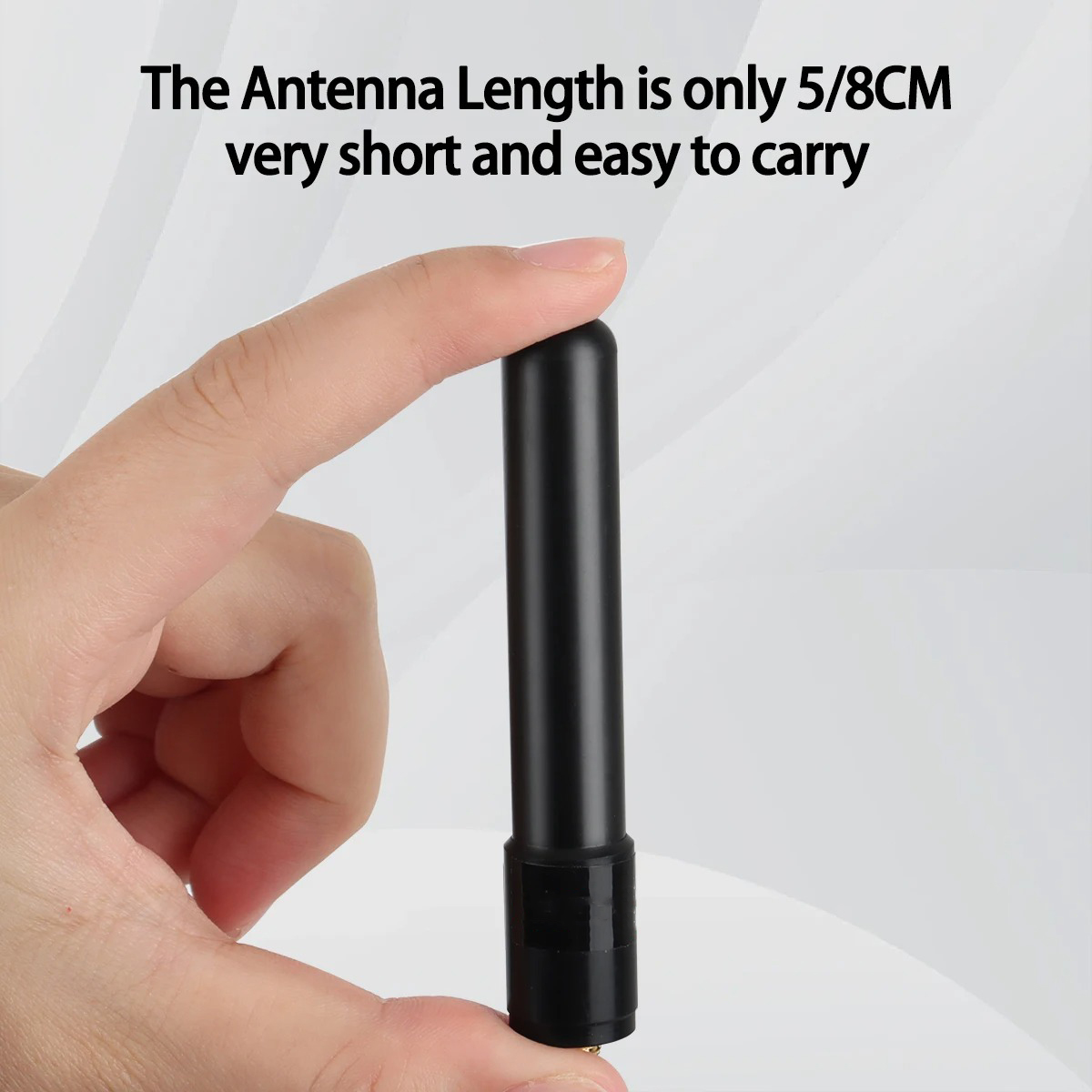 ABBREE Antena Walkie Talkie Dual Band Universal Baofeng UV-5RH 10W 8cm - AR-806 Gambar produk ABBREE Antena Walkie Talkie Dual Band Universal Baofeng UV-5RH 10W 8cm - AR-806