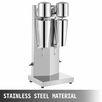 Gambar produk EJIN Mesin Milshake Machine Double Head Stainless Steel 18000 RPM 280W - MS-2
