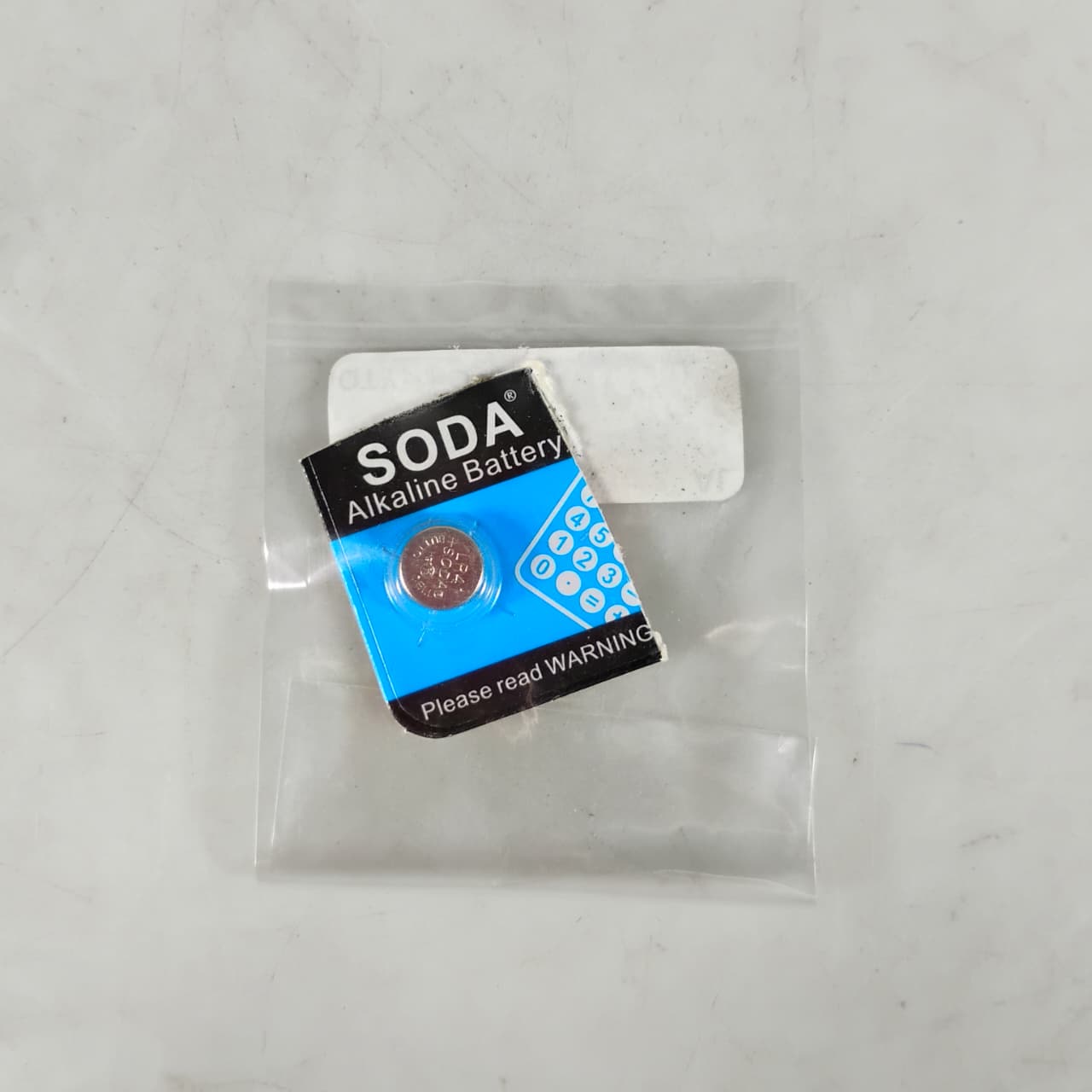 SODA Baterai Kancing Alkaline LR41 1.5V 1 PCS Gambar produk SODA Baterai Kancing Alkaline LR41 1.5V 1 PCS