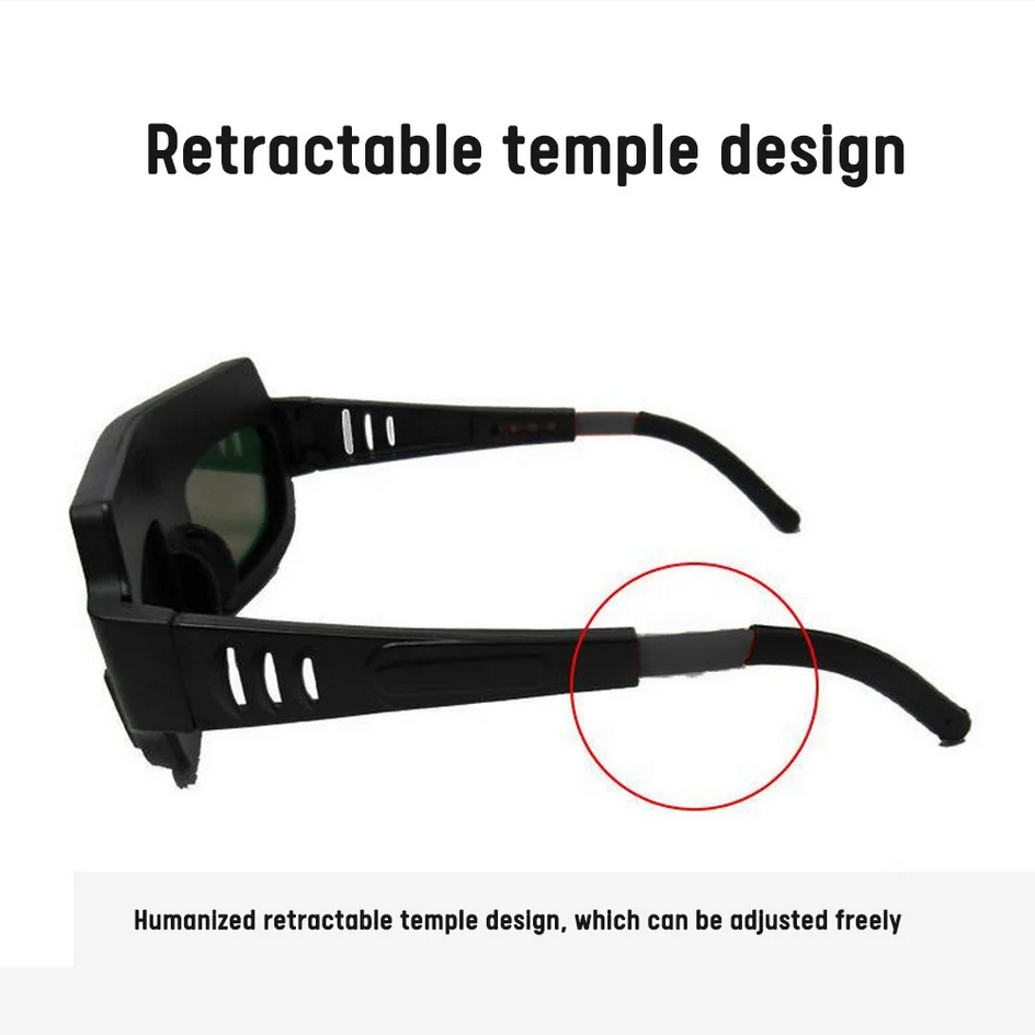 TaffGUARD Kacamata Las Otomatis Auto Darkening Soldering Goggles - TX-012 Gambar produk TaffGUARD Kacamata Las Otomatis Auto Darkening Soldering Goggles - TX-012