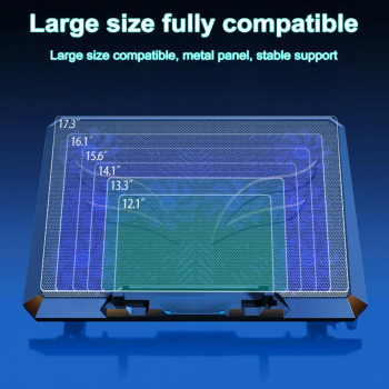 Gambar produk REMAX Cooling Pad Laptop Gaming Kipas Pendingin 8 Fans 17.3Inch - RM102