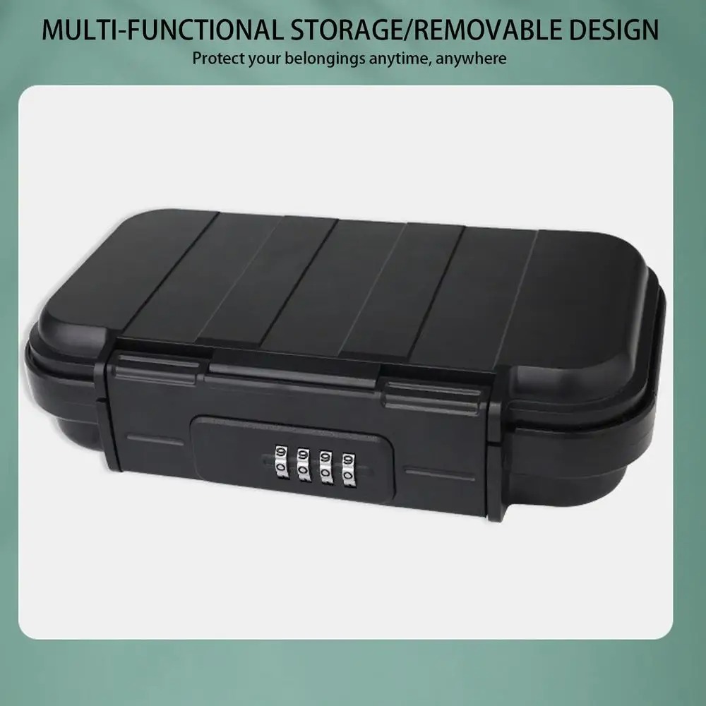 Gambar produk PIXARO Kotak Brankas Portable Lock Box 4 Digit Password Waterproof - G13