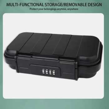 Gambar produk PIXARO Kotak Brankas Portable Lock Box 4 Digit Password Waterproof - G13