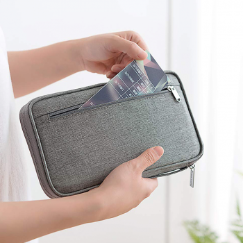 Gambar produk SHEFU Dompet Travel Paspor Card Holder Wallet 14 Slot Waterproof - S210