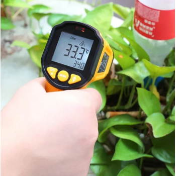 Gambar produk KOLA Termometer Industrial Digital Thermogun Infrared Laser LCD - TS380