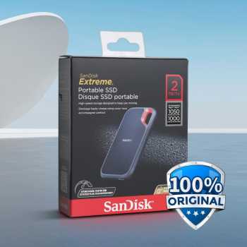 SanDisk Extreme Portable SSD 1050MB/s USB Type C 3.2 - SDSSDE61