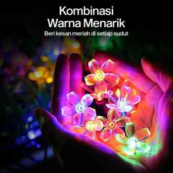 Gambar produk YUSHILED Lampu Hias String Lights 50 LED 7M with Solar Panel - M072