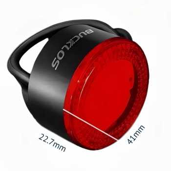 Gambar produk BUCKLOS Lampu Sepeda Depan Belakang LED Rechargeable Waterproof 400mAh - VL-75