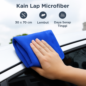SHUMAI Kain Lap Microfiber Mobil Cleaning Towel Soft High Absorption - SH3