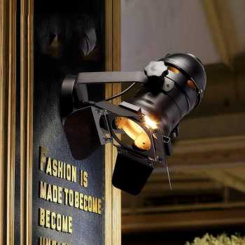 Gambar produk GYUKI Fitting Lampu Sorot Vintage Retro Spotlight Lightning E27 Small - PAR30