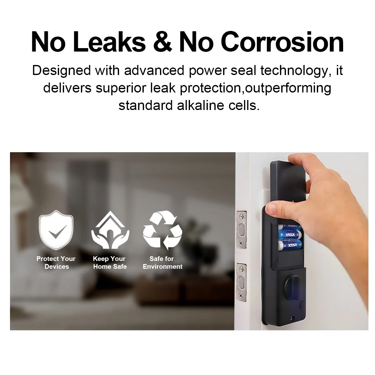 XTAR Baterai Rechargeable AA LR Type C 1.5V 2.5A 4 PCS 3000mAh - XT-40 Gambar produk XTAR Baterai Rechargeable AA LR Type C 1.5V 2.5A 4 PCS 3000mAh - XT-40