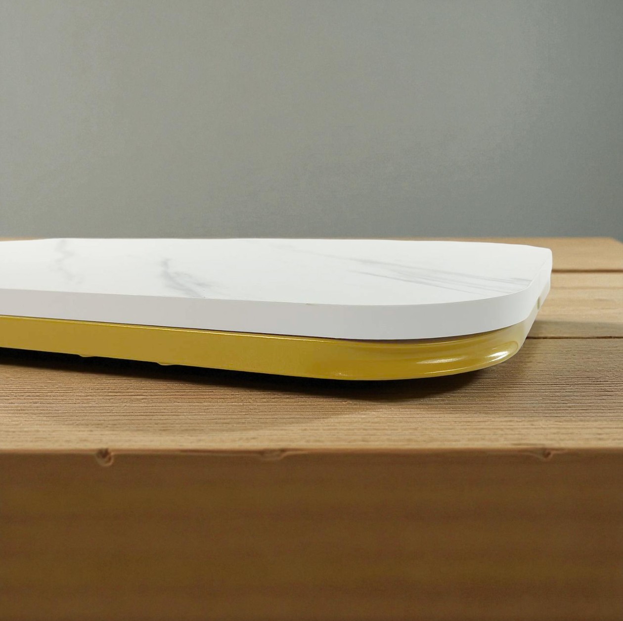 Geja Meja Sofa Side Table European Style Single Layer - H81 Gambar produk Geja Meja Sofa Side Table European Style Single Layer - H81