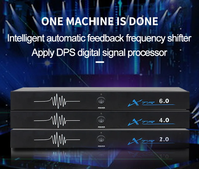 TZR Automatic 4 In 4 Out Mic Feedback Suppressor Frequency Shifter - T44 Gambar produk TZR Automatic 4 In 4 Out Mic Feedback Suppressor Frequency Shifter - T44