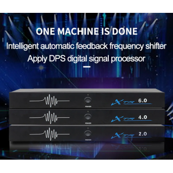 Gambar produk TZR Automatic 4 In 4 Out Mic Feedback Suppressor Frequency Shifter - T44