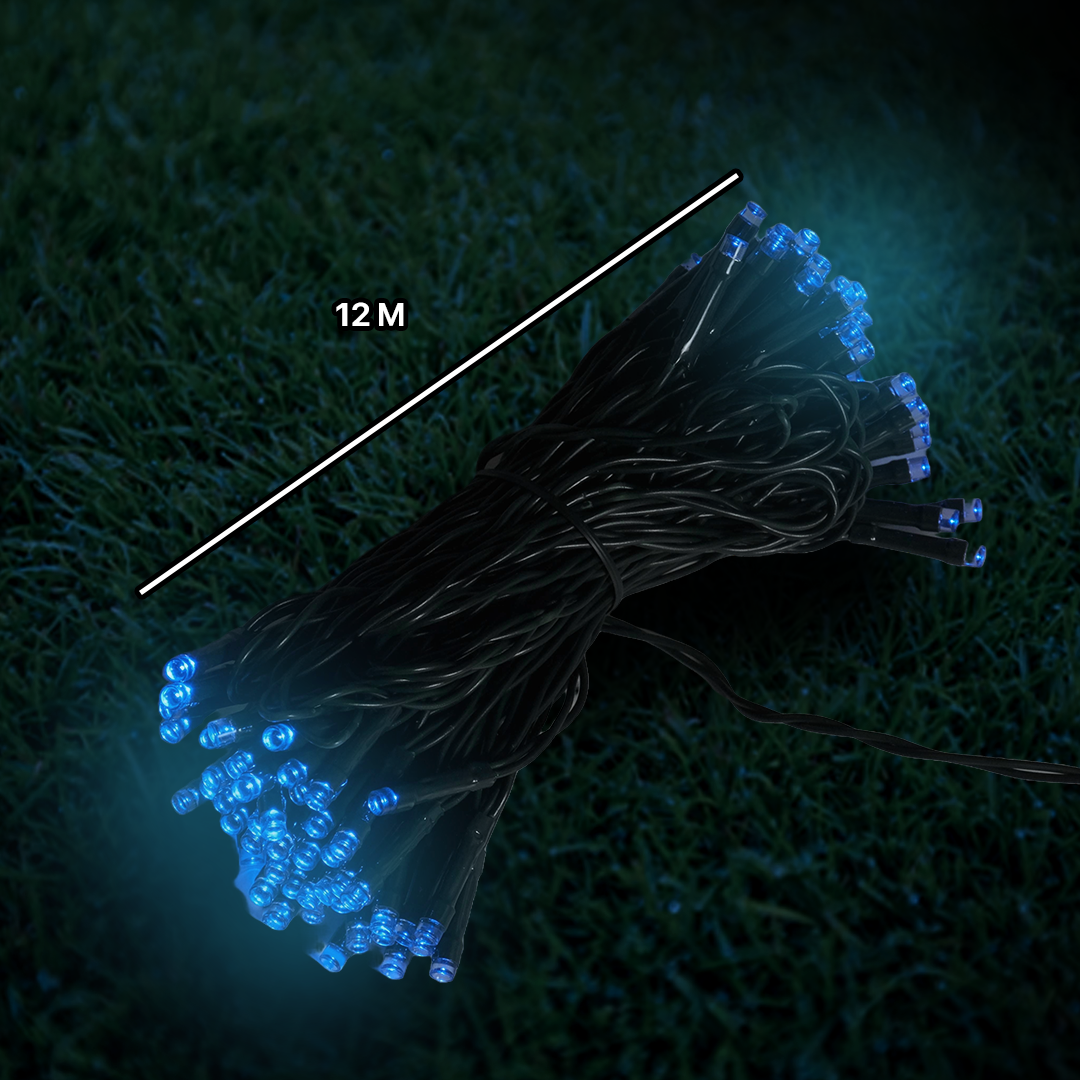 ZONNY Lampu Hias Tumblr String Lights Solar Waterproof 100 LED 12M - Z12 Gambar produk ZONNY Lampu Hias Tumblr String Lights Solar Waterproof 100 LED 12M - Z12