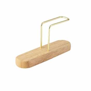 Gambar produk PNGE Coffee Filter Paper Holder Rubber Wood Tempat Kertas Filter - P-55