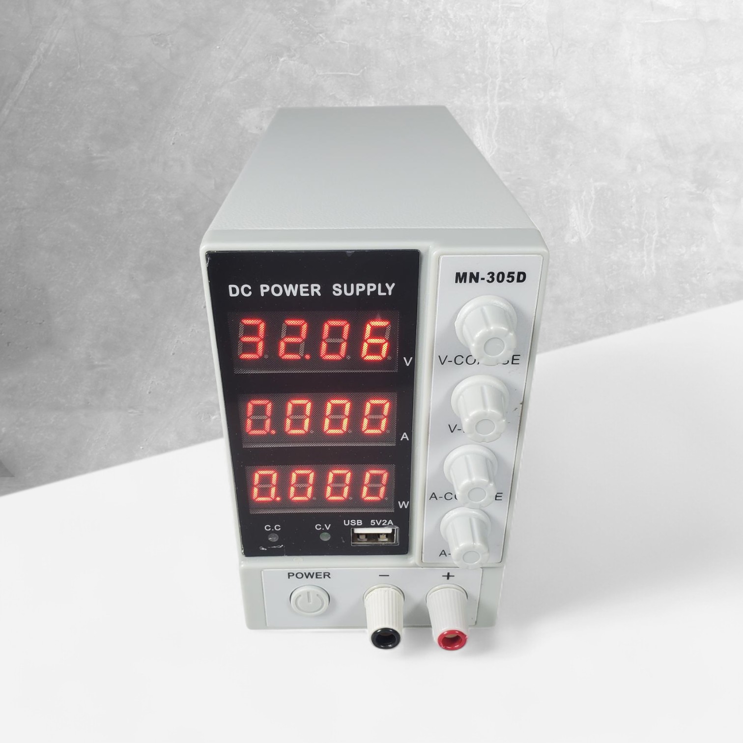 WEILI Adjustable Power Supply 4 Digit Display DC Stabilized 30V 5A - MN-305D Gambar produk WEILI Adjustable Power Supply 4 Digit Display DC Stabilized 30V 5A - MN-305D
