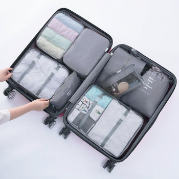 Gambar produk Bestform Tas Travel Bag Laundry Organizer Packing Cubes 8 PCS - CQBB3