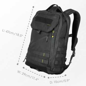 Gambar produk NITECORE Tas Ransel Laptop 15.6 Inch 500D Cordura MOLLE System 23L - BP23 PRO