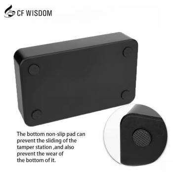 Gambar produk CF WISDOM Wadah Ampas Kopi Espresso Knock Box Barista 150x250x56mm - CF-55