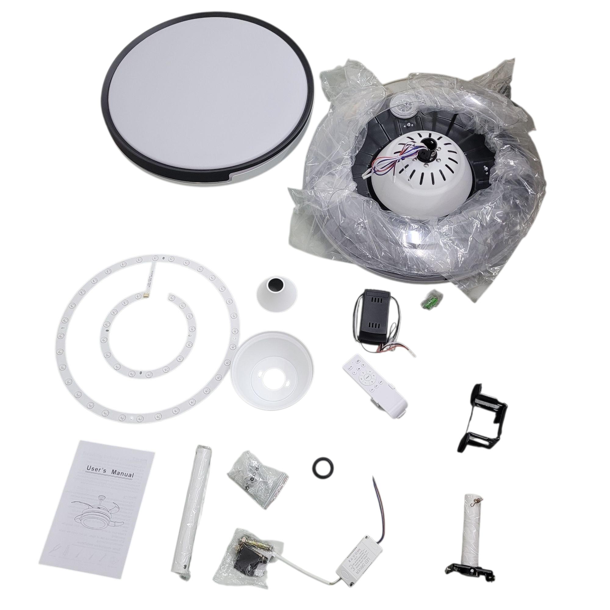 SOVE Kipas Angin Gantung Lampu LED Tri Color with Remote Control 48 Inch - BA100 Gambar produk SOVE Kipas Angin Gantung Lampu LED Tri Color with Remote Control 48 Inch - BA100