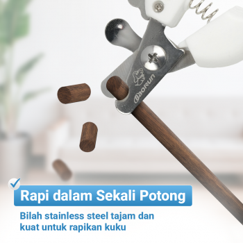 Gambar produk BaoRun Gunting Kuku Hewan Anjing Kucing Kelinci Stainless Steel - 5X