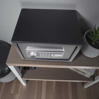 Gambar produk TEDEY Kotak Brankas Dokumen Safe Deposit Box Fingerprint 35x25x25cm - SB05