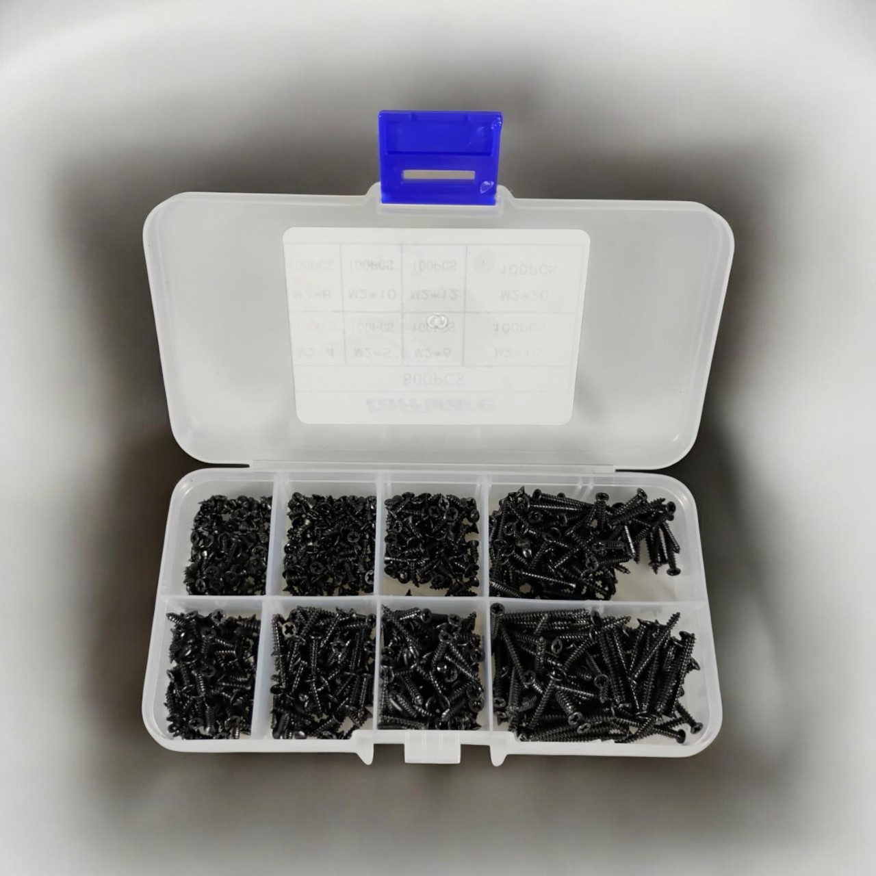 Gambar produk Taffware Sekrup M2 Self Tapping Screw Carbon Steel 4-20mm 800 PCS - V80