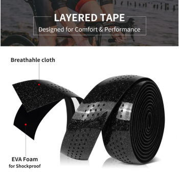 Gambar produk BIKEWORD Handlebar Tape Gagang Sepeda Bicycle Handle Wrap Edge L - GH-082H
