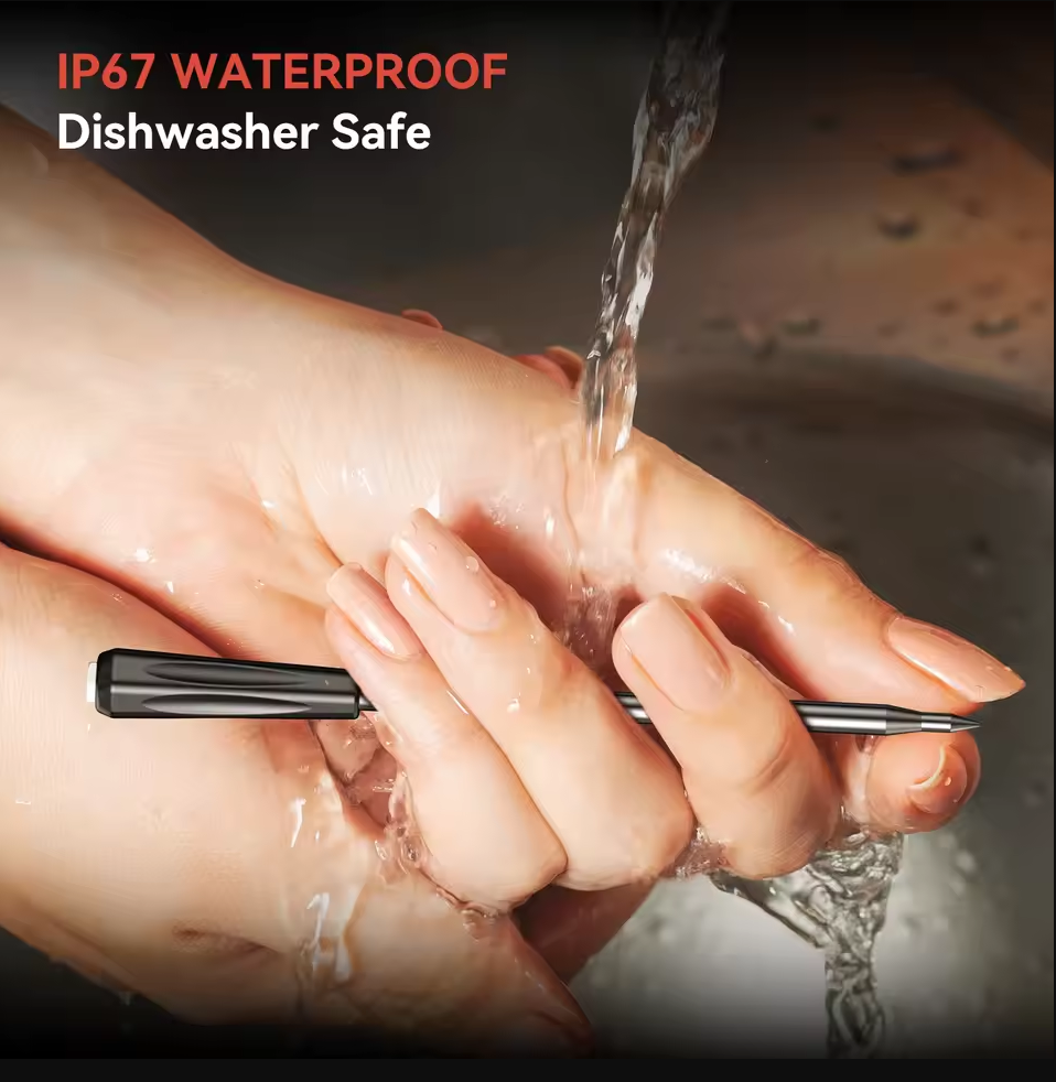 Temprobe Termometer Makanan Daging Digital Wireless Bluetooth 1 Probe - DT-131 Gambar produk Temprobe Termometer Makanan Daging Digital Wireless Bluetooth 1 Probe - DT-131