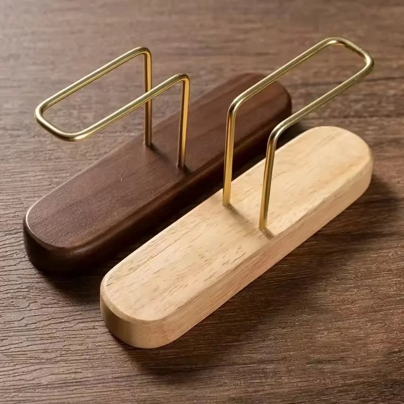 Gambar produk PNGE Coffee Filter Paper Holder Rubber Wood Tempat Kertas Filter - P-55