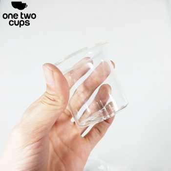 Gambar produk One Two Cups Teko Teh Kaca Saringan Tahan Panas Japanese Style Teapot 400ml - 8CV101