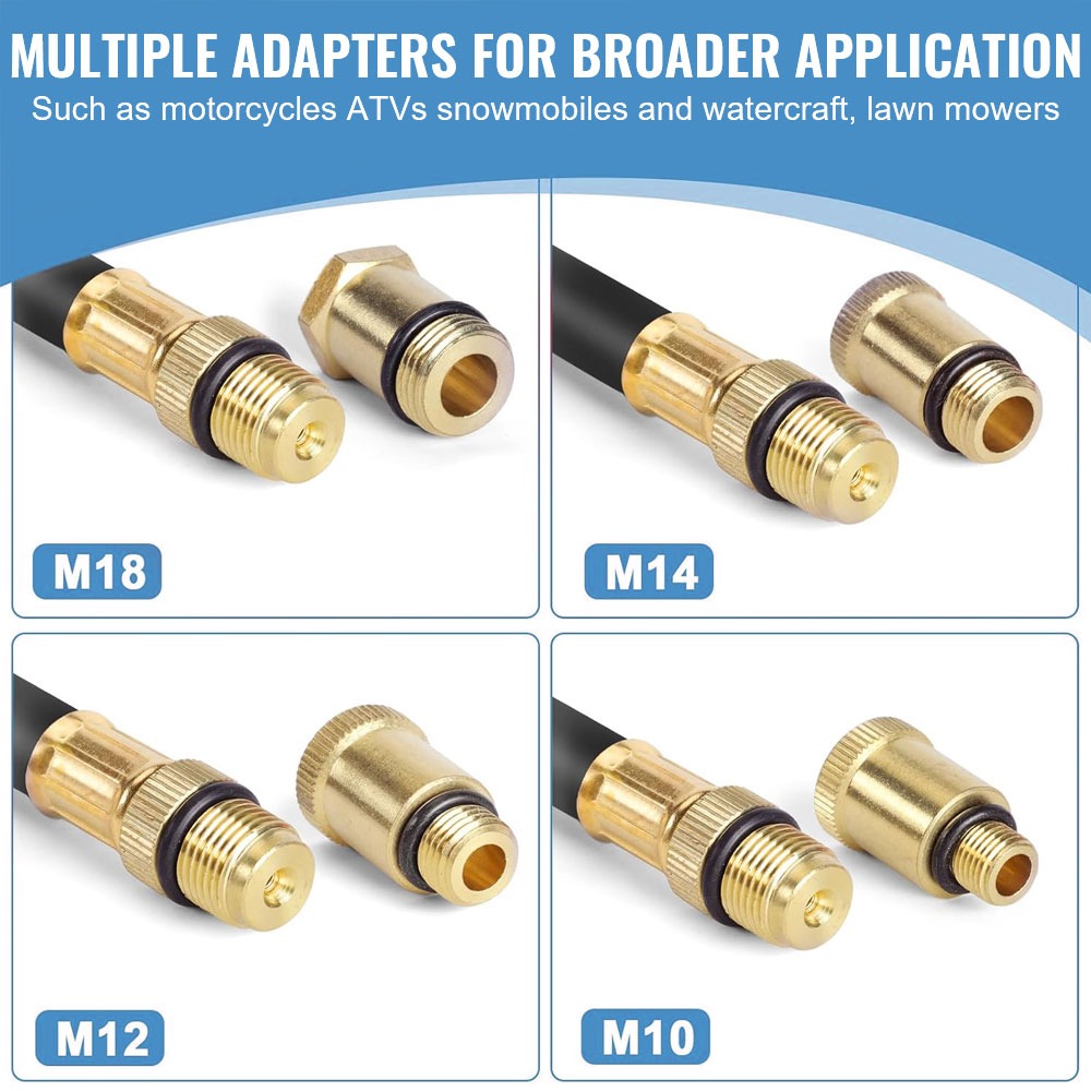 Gambar produk BOOMSTART Alat Tes Kompresi Mesin Diesel Cylinder Compression Tester - BM-20