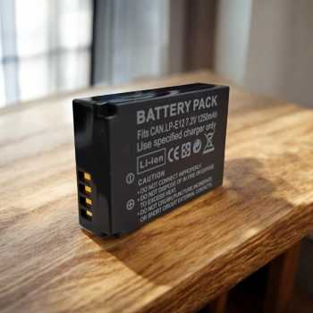 Gambar produk Baterai Camera Canon 1250mAh (Replika 1:1) - LP-E12