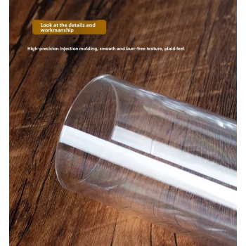 Gambar produk LAYCE Gelas Akrilik Tahan Panas Aesthetic Tea Juice Cup Polycarbonate 180ml - LY-75