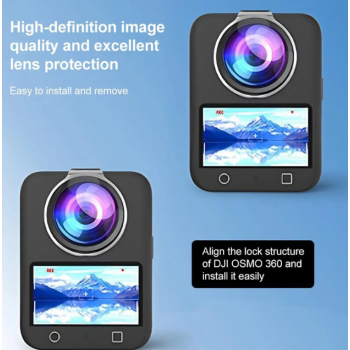 Gambar produk PULUZ Pelindung Lensa Protective Lens Polikarbonat for DJI OSMO 360 - PL2