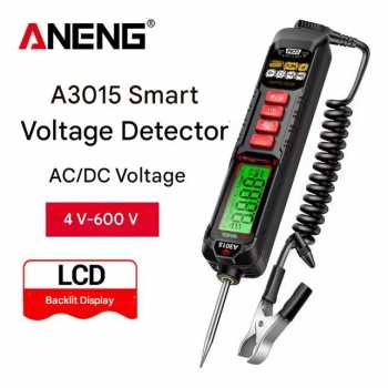 ANENG Digital Multimeter Tespen 2in1 Tester AC Voltage NCV 4000 Count - A3015